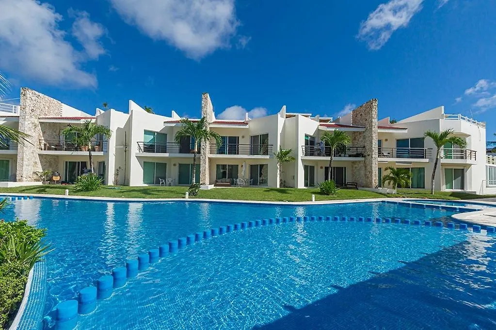 2Br Apt With Lagoon View In Puerto Aventuras 0*,  Meksyk